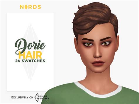 Dorie Pixie Cut Hair - The Sims 4 Catalog