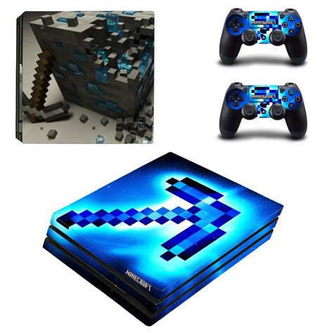 Minecraft Skin Sticker for PS4 Pro and Controllers - ConsoleSkins.co