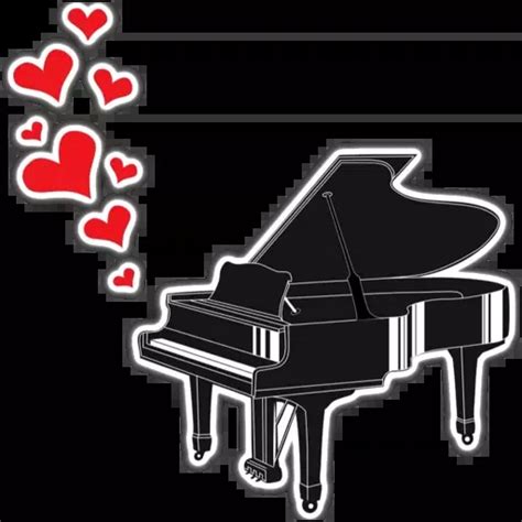 Piano Sticker pack - Stickers Cloud