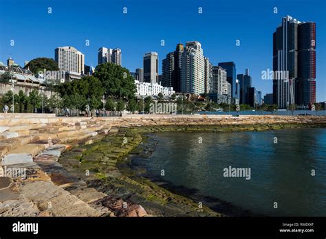 A view toward the Sydney skyline Stock Photo - Alamy