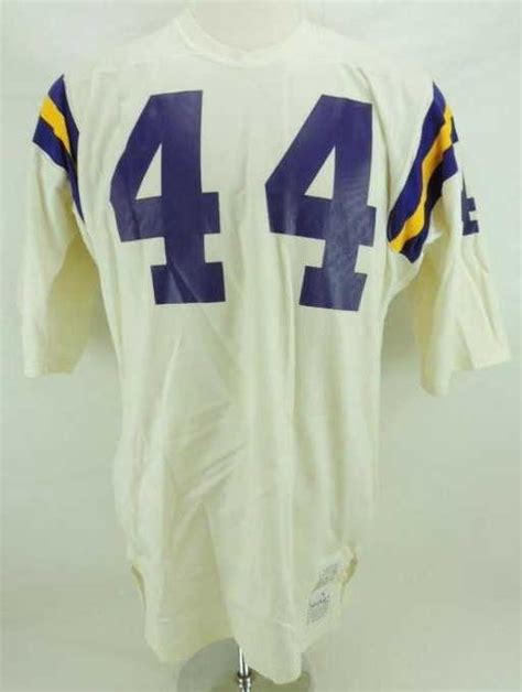 Chuck Foreman Signed Minnesota Vikings Game-Worn Jersey