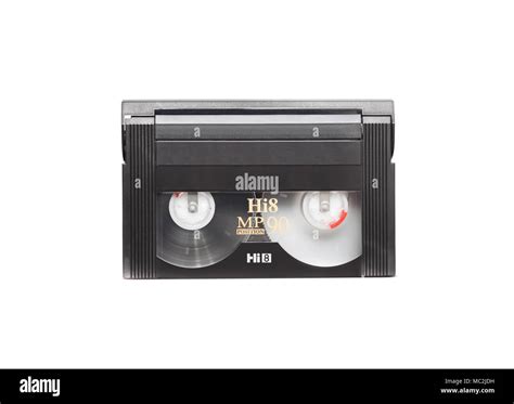 mini DV cassette isolated on white background Stock Photo - Alamy