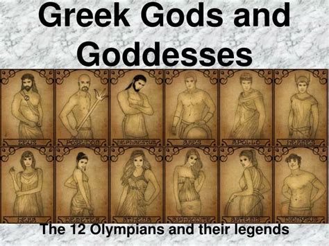 PPT - Greek Gods and Goddesses PowerPoint Presentation, free download - ID:1980770