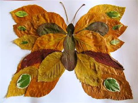 30 Adorable Colorful Dry Leaves Crafts for Your Autumn Home Decoration - Matchness.com | Leaf ...