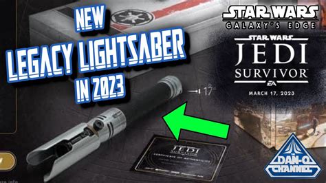 New Cal Kestis Legacy Lightsaber in 2023 - Star Wars Jedi Survivor ...