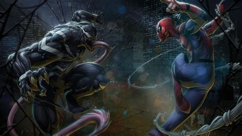 Venom vs Spider-Man 5K Wallpapers | HD Wallpapers | ID #24652