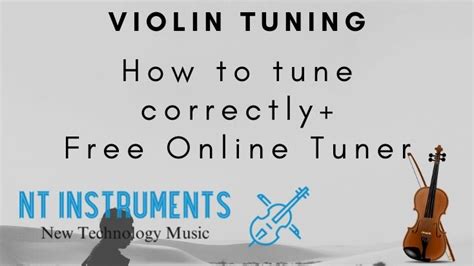 Violin Tuning: How To Tune Your Violin + (Free) Online Tuner