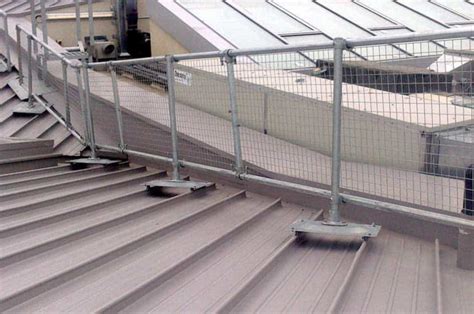 Safety Railing for Your Metal Roof - KeeGuard Metal Roof Railing Systems