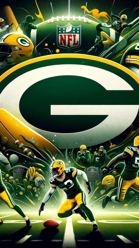 Green Bay Packers Wallpaper 4K, NFL team, Super Bowl, Soccer