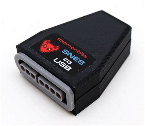 SNES / SFC controller to USB adapter – DaemonBite