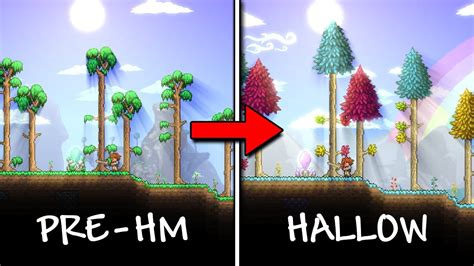 So the Hallow Biome is possible in Pre-Hardmode... (PATCHED) - YouTube