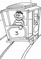 Trolley Coloring Pages  Home sketch template