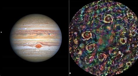 NASA portrays the fascinating images of storms on Jupiter’s North Pole | Technology News - The ...