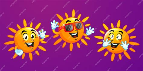 Premium Vector | Sun summer mascot cartoon