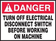 Electrical Equipment Labels - Accuform