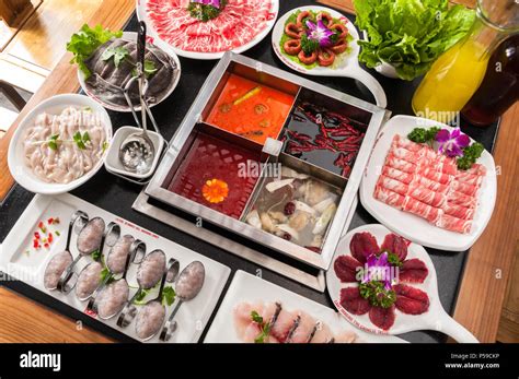 Chongqing hot pot Stock Photo - Alamy