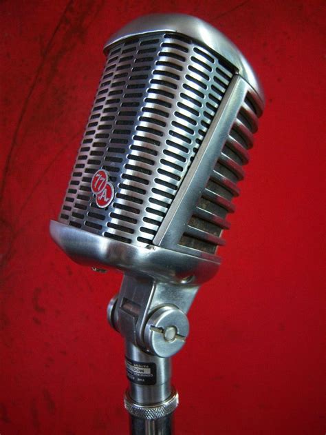 Astatic 1950's vintage microphone Old Microphone, Vintage Microphone ...