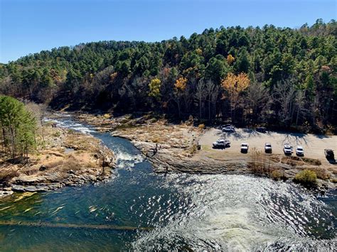 Broken Bow Lake Spillway Overlook - Traveling with JC