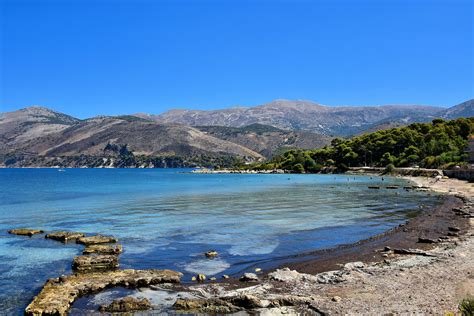 Aqua Water along Beach near Argostoli, Greece - Encircle Photos