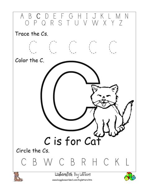 c preschool worksheets | Letter C Worksheets | Free preschool worksheets, Alphabet worksheets ...