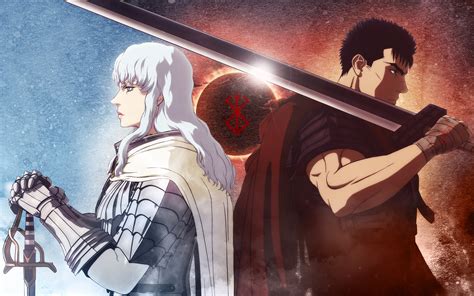 Fond d'écran HD: Animé, Berserk, Courage (Berserk), Griffith (Berserk), Casca (Berserk ...