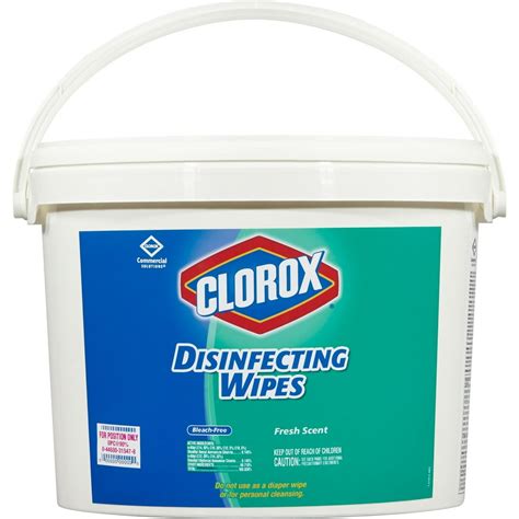 Clorox Disinfecting Wipes, 7 x 7, Fresh Scent, 700/Bucket - Walmart.com ...