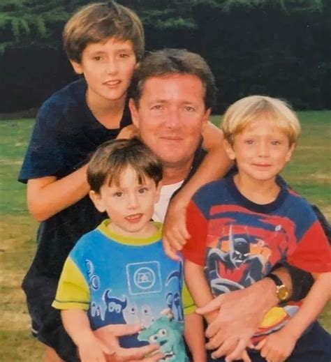 Piers Morgan shares snap of sons together and recalls being 'allowed to hug' them - Mirror Online