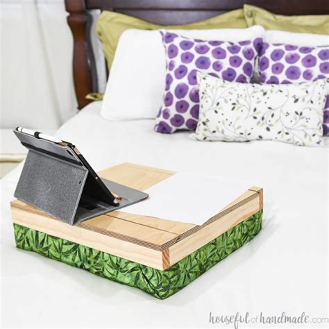 Easy Lap Desk with Storage: DIY Gift Idea - Houseful of Handmade