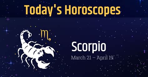 Scorpio Horoscope for Today | Today’s Scorpio Horoscope -Saturday-29-10 ...