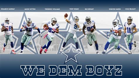 Download Players Of Awesome Dallas Cowboys Wallpaper | Wallpapers.com