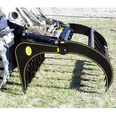 Skid Steer Extreme Series Brush Rake Attachment | Skid Steer Solutions