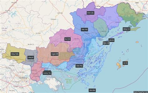 Bản đồ tỉnh Quảng Ninh chi tiết mới nhất 2023 - Địa Ốc Thông Thái ...