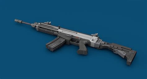 Cz805 assault rifle model - TurboSquid 1607794