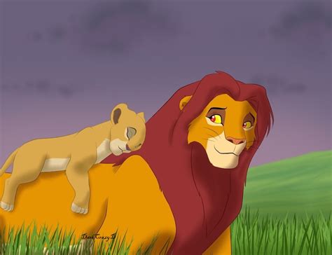 Simba and Kiara by YdalirWendigo on DeviantArt