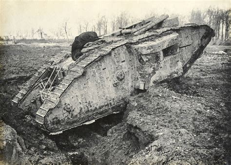 British Mark II tank, 'C21', Arras, 1917 | Online Collection | National Army Museum, London