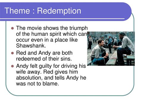 PPT - The Shawshank Redemption: Theme PowerPoint Presentation, free ...