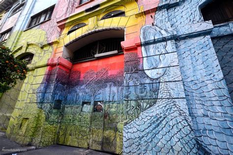 Street art in Ostiense district in Rome - Where to find the best murals