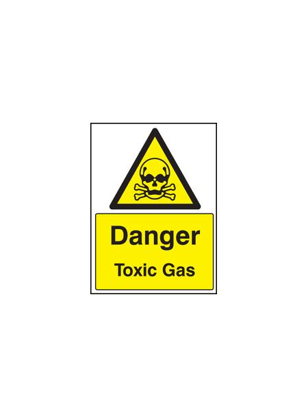 Toxic gas sign