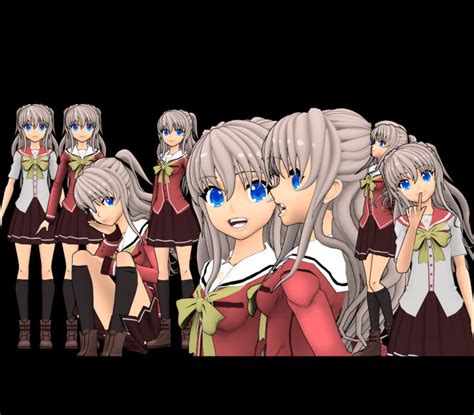 Charlotte (anime) Nao Tomori MMD Render by llske7chll on DeviantArt