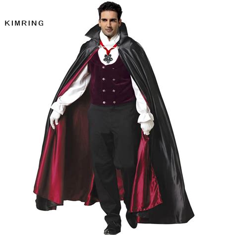 Kimring Gothic Vampire Halloween Costume Victorian Masquerade Party ...