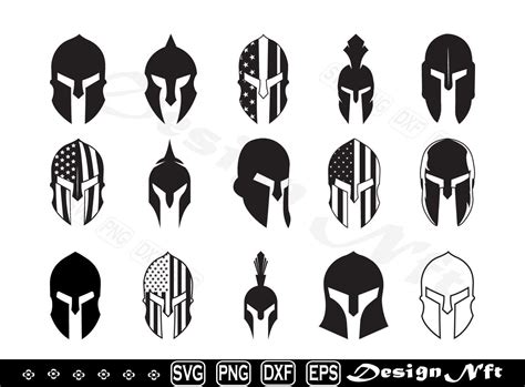 Spartan Helmet Svg Spartan Svg Helmet Svg Clipart Cut - Etsy UK