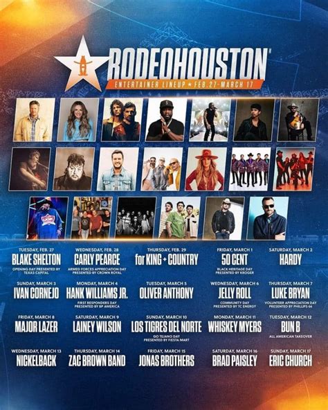 Eric Church, Jonas Brothers, Jelly Roll & More Highlight Houston ...