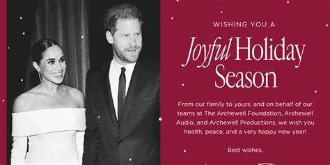 Prince Harry & Meghan Markle 2022 Christmas Card Photo