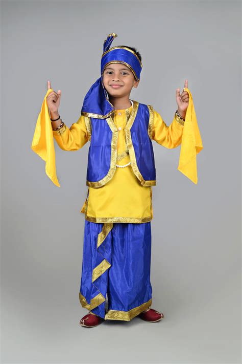 Lohri Festival & Punjabi Dance Fancy Dress Costumes for Boys & Girls