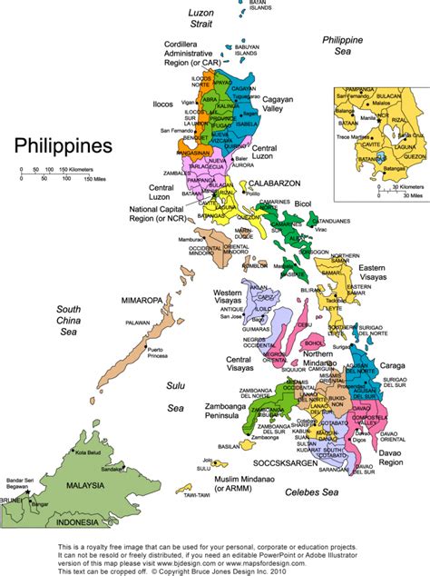 Free Printable Map Of The Philippines - Printable Maps