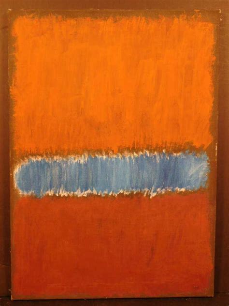 Mark Rothko: Color Field ( Red and Blue)