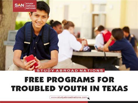 5 Free Programs For Troubled Youth In Texas 2024