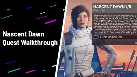 How to Complete All 5 Nascent Dawn Quest's in Destiny 2