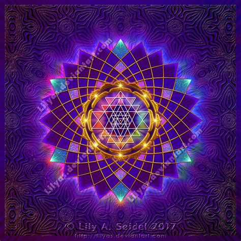 Sri Yantra Mandala by Lilyas on DeviantArt