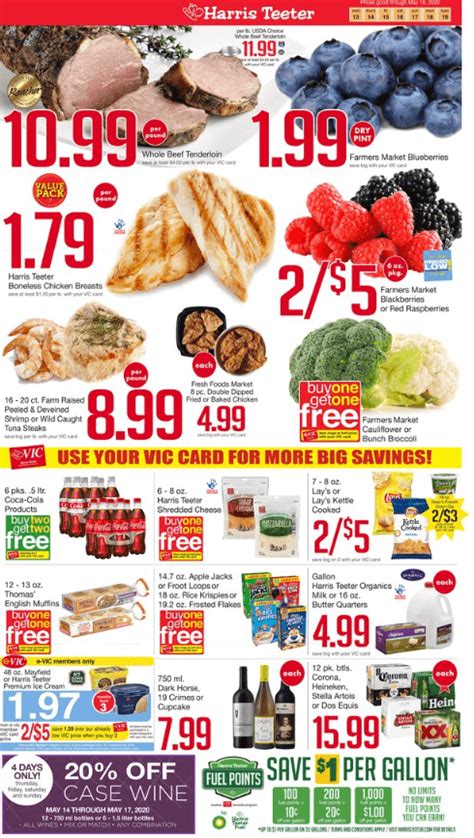 Harris Teeter Weekly Ad May 13 – May 19, 2020